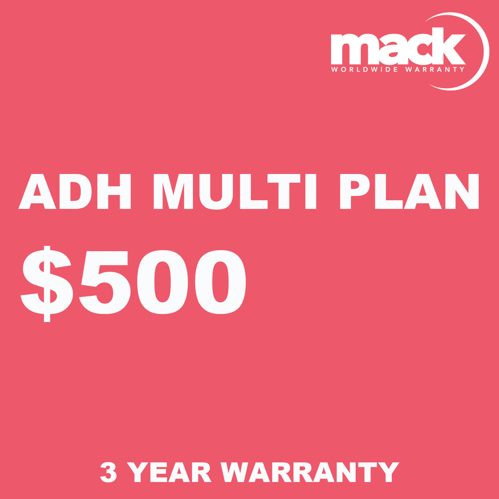 MACK 3 Year ADH Multi Plan Warranty - Under $500