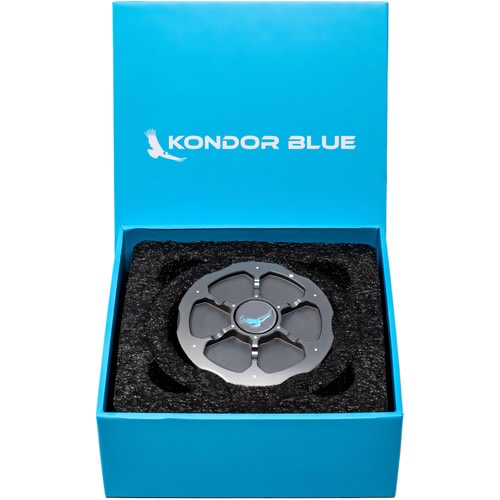 Kondor Blue Aluminum Body Cap for Sony E-Mount Cameras (Space Gray)