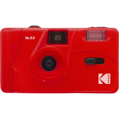 Kodak M35 35mm Film Camera with Flash (Flame Scarlet)