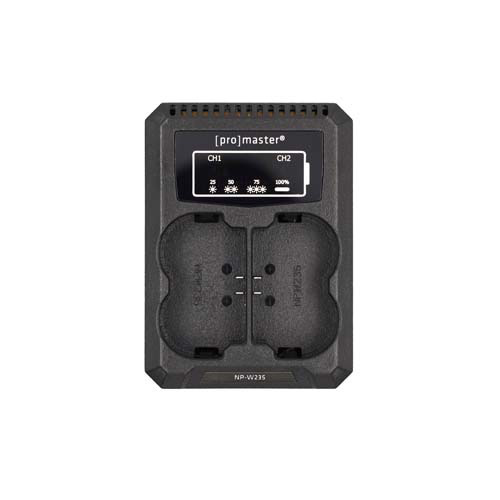 Promaster Dually Charger-USB for Fuji NP-W235