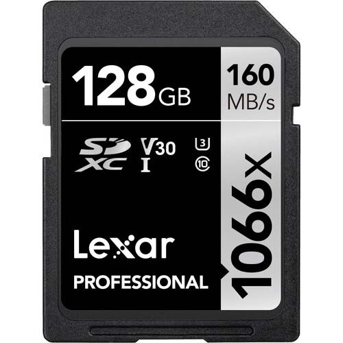 Lexar Pro 128GB 1066x SDXC Memory Card
