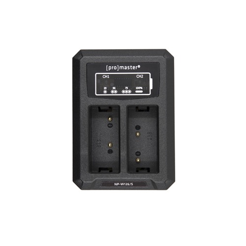 Promaster Dually Charger - USB for Fuji NP-W126(S)