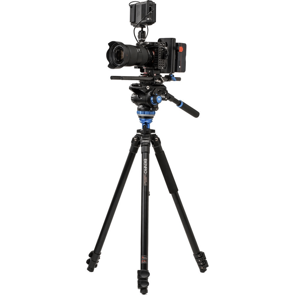 Shop Benro A2573F Aluminium Tripod with S6PRO Video Head by Benro at B&C Camera