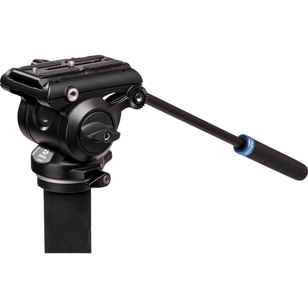 Shop Benro A48T Classic Aluminum Monopod with Flip Locks, 3-Leg Base, and S4PRO Video Head by Benro at B&C Camera