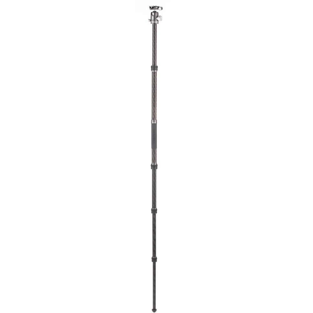 Shop Benro Bat Carbon Fiber Two Series Travel Tripod/ Monopod with VX25 Ballhead, 4 Leg Sections, Twist Leg Locks, Padded Carrying Case by Benro at B&C Camera