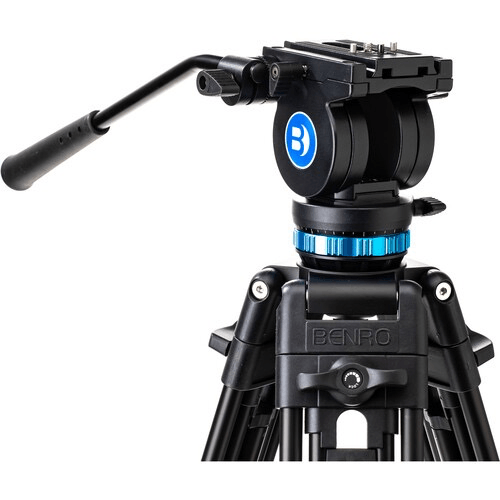 Shop Benro KH26P Video Head & Tripod Kit (72.6" Max) by Benro at B&C Camera