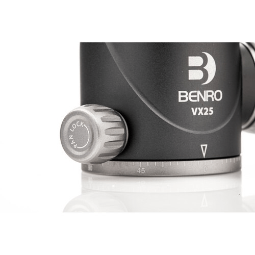 Benro VX25 Two Series Arca-Swiss Style Aluminum Ballhead with PU60N Camera Plate (VX25) - B&C Camera