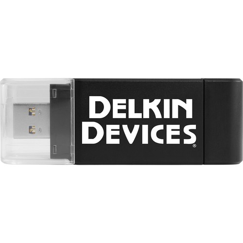 Delkin Devices DDREADER-46 USB 3.1 Gen 1 SD & microSD Memory Card Reader