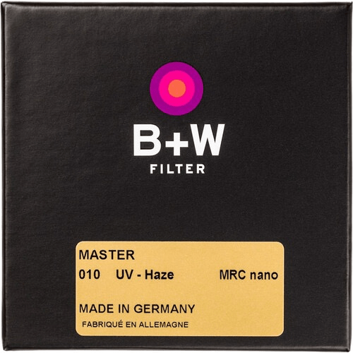 B+W UV-Haze #010 MRC MASTER Filter (52mm) - B&C Camera