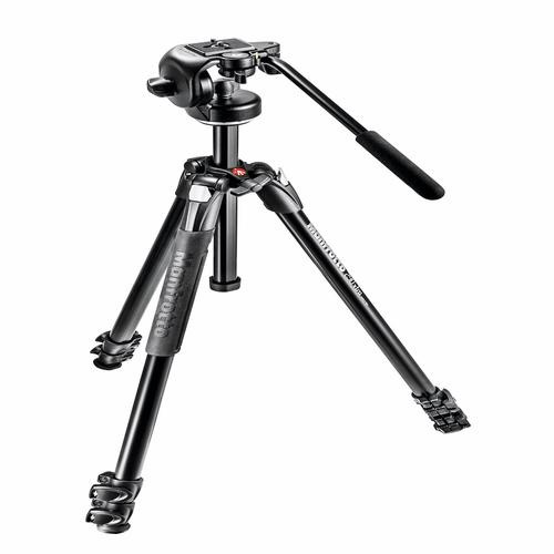 Shop Manfrotto MK290XTA3-2WUS | 290 XTRA Kit, Alu 3 sec. tripod with fluid head by Manfrotto at B&C Camera