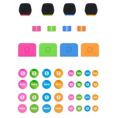 Rode COLORS 3 Accessory Set for Wireless GO/GO II and Lavalier II