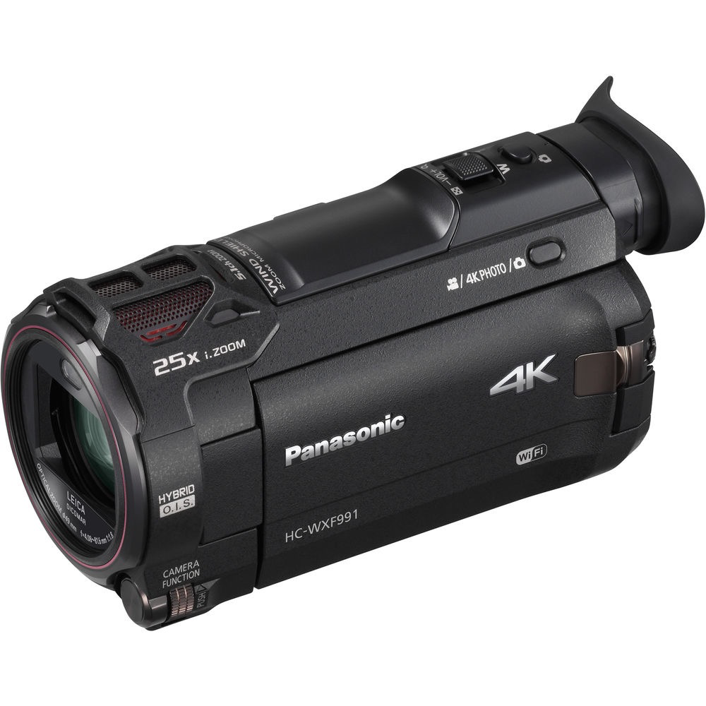 Panasonic HC-WXF991K 4K Ultra HD Camcorder by Panasonic at B&C Camera