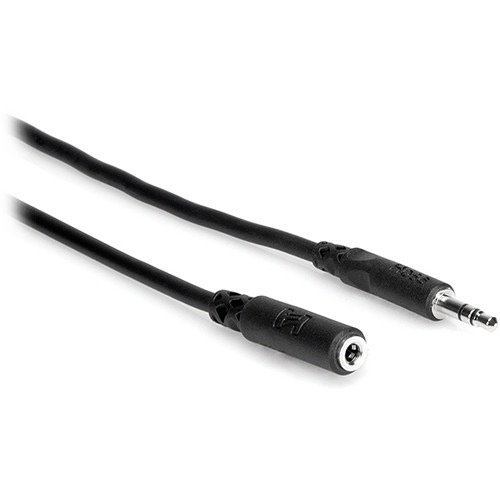 Hosa Technology Stereo Mini Male to Stereo Mini Female Cable - 25' (7.62 m)