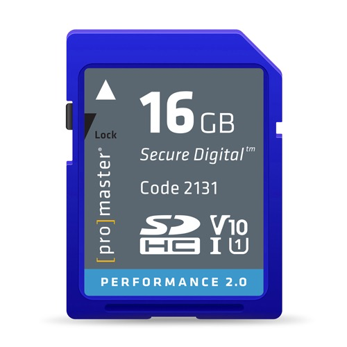 Promaster SDHC 16GB Performance 2.0