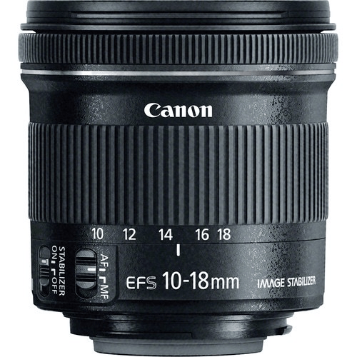 Canon EF-S 10-18mm F4.5-5.6 IS STM