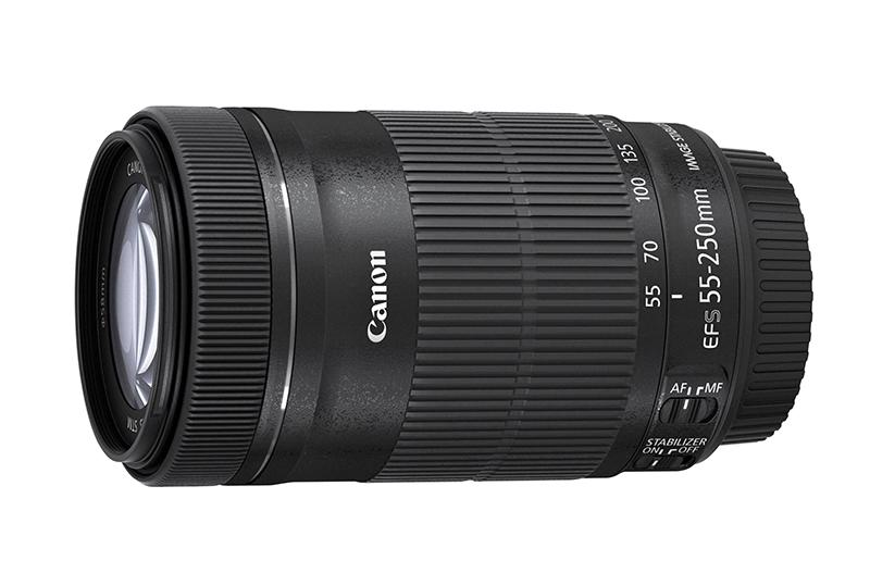 キャノン　Canon EF-S 55-250mm F4-5.6 IS STMワンタップカメラ