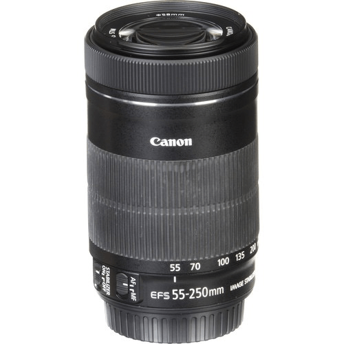 Shop Canon EF-S 55-250mm f/4-5.6 IS STM by Canon at B&C Camera