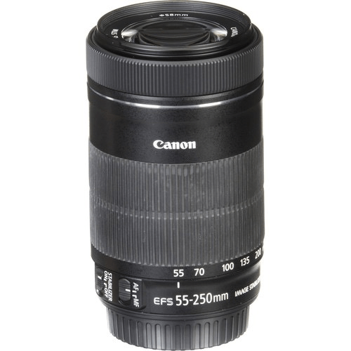 Canon EF-S 55-250mm f/4-5.6 IS STM by Canon at B&C Camera