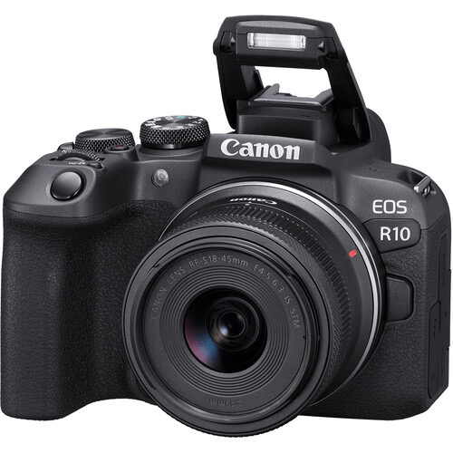 Shop Canon EOS R10 Mirrorless Camera with 18-45mm Lens by Canon at B&C Camera