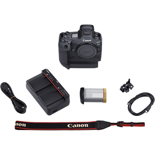  Canon EOS R100 Mirrorless Digital Camera Body Black with Canon  RF-S 18-45mm f/4.5-6.3 is STM Lens 3 Lens Kit with Complete Accessory  Bundle + Memory Card+ Flash & More- International