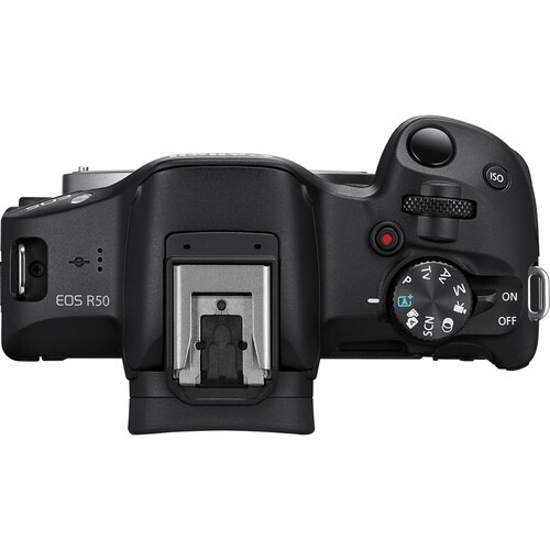 Canon EOS R50 Mirrorless Camera (Body Only, Black) - B&C Camera