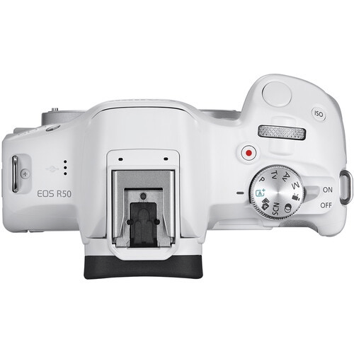 Canon EOS R50 Mirrorless Camera (Body Only, White) by Canon at B&C