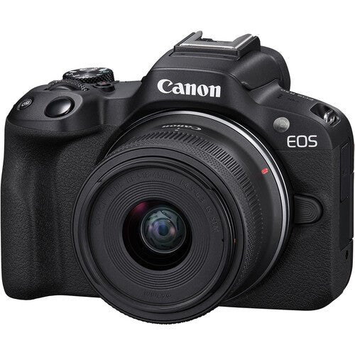Shop Canon EOS R50 Mirrorless Camera with RF-S18-45mm f/4.5-6.3 IS STM Lens & RF-S55-210mm f/5-7.1 IS STM Lens (Black) by Canon at B&C Camera