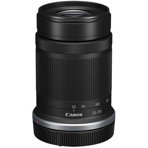 Shop Canon EOS R50 Mirrorless Camera with RF-S18-45mm f/4.5-6.3 IS STM Lens & RF-S55-210mm f/5-7.1 IS STM Lens (Black) by Canon at B&C Camera