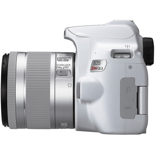 Shop Canon EOS Rebel SL3 DSLR Camera with 18-55mm Lens (White) by Canon at B&C Camera