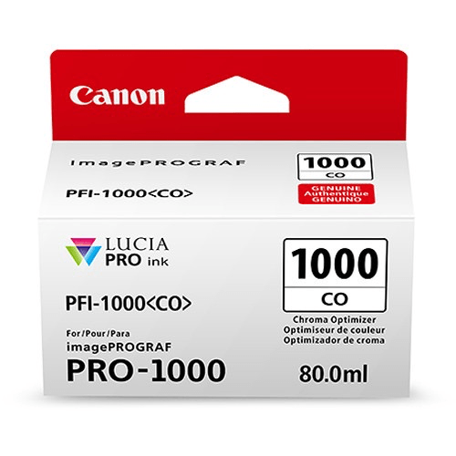 Shop Canon PFI-1000 CO LUCIA PRO Chroma Optimizer Ink Tank (80ml) by Canon at B&C Camera