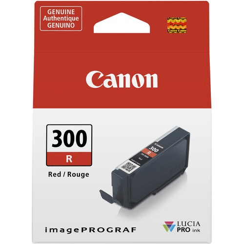 Shop Canon PFI-300 Red Ink Tank by Canon at B&C Camera