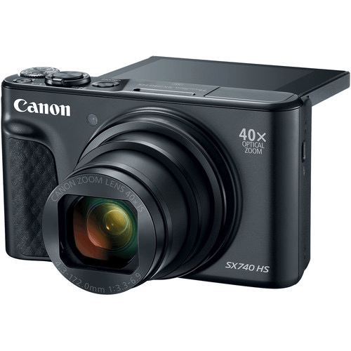 Shop Canon PowerShot SX740 HS Digital Camera (Black) by Canon at B&C Camera