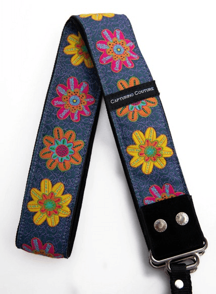 Shop Capturing Couture Camera Strap: Daisy Denim 1.5” by Capturing Couture at B&C Camera