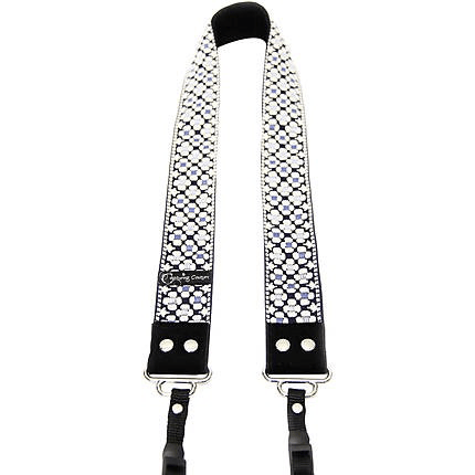 Shop Capturing Couture Camera Strap: Daisy Dot Blue by Capturing Couture at B&C Camera