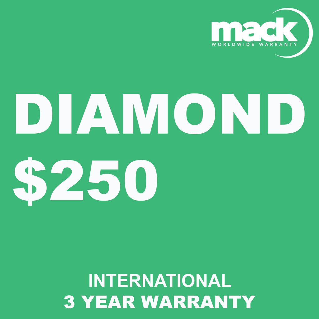 Shop MACK 3 Year Diamond Warranty - Under $250 (INTERNATIONAL) by Mack Worlwide Warranty at B&C Camera
