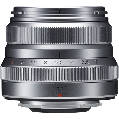 Fujifilm Fujinon XF 35mm f/2 R WR Lens (Silver)