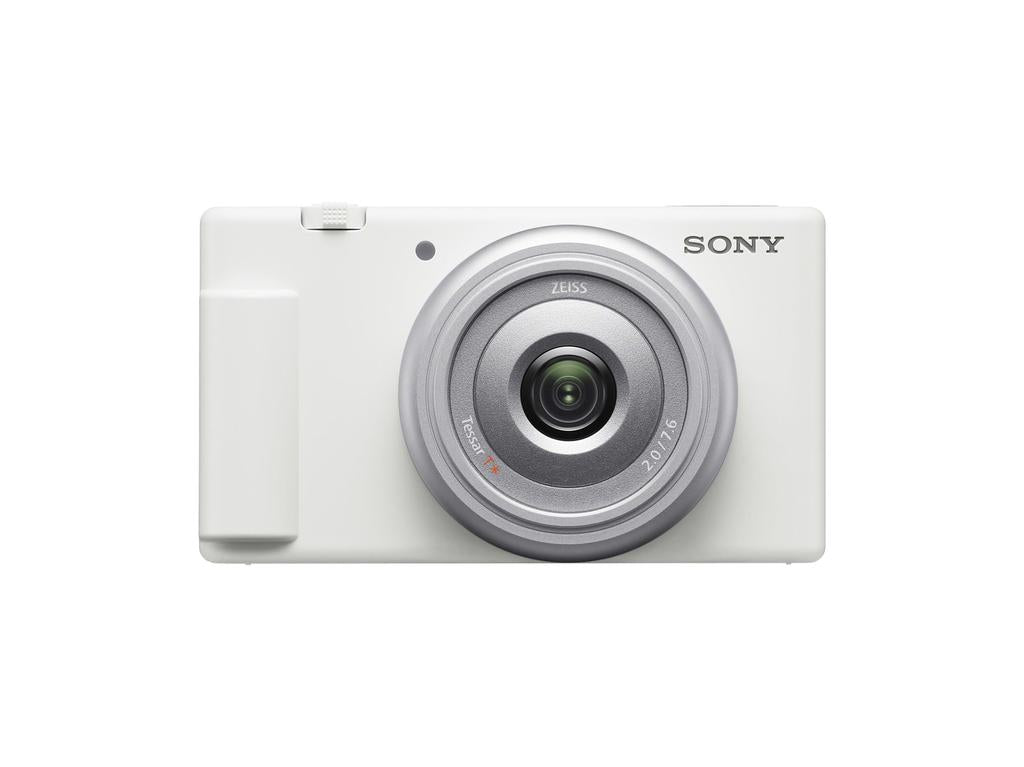 Sony ZV-1F Vlog Camera For Content Creators and Vloggers (White)