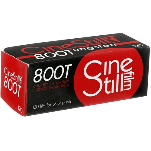 Shop Cinestill 800Tungsten Xpro C-41 Color Negative Film (120 Roll Film) by Cinestill at B&C Camera