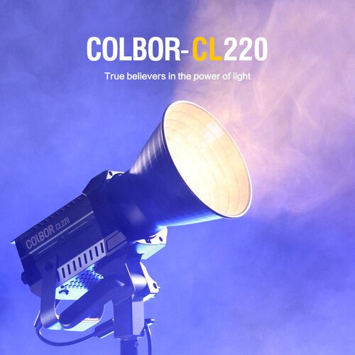 Colbor 220W Bi-Color COB LED Video Light - B&C Camera