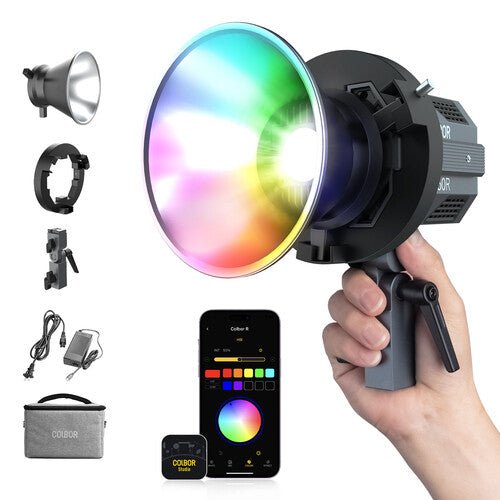 COLBOR CL60R RGB COB LED Monolight - B&C Camera