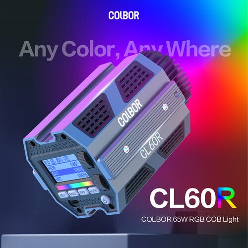 COLBOR CL60R RGB COB LED Monolight - B&C Camera