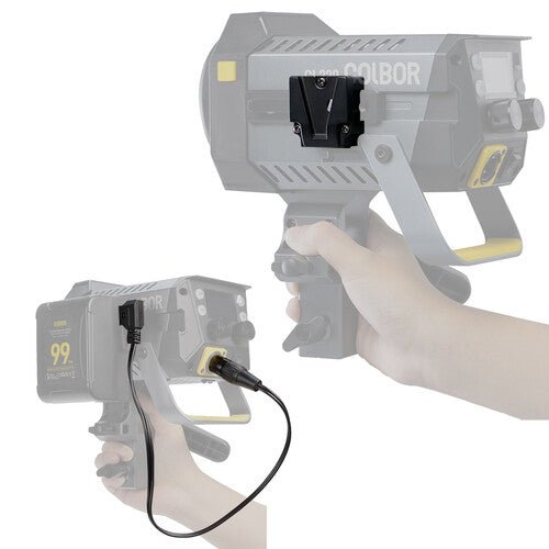 Colbor V-mount Adapter + D-Tap to XLR Vmount Batt Cable - B&C Camera