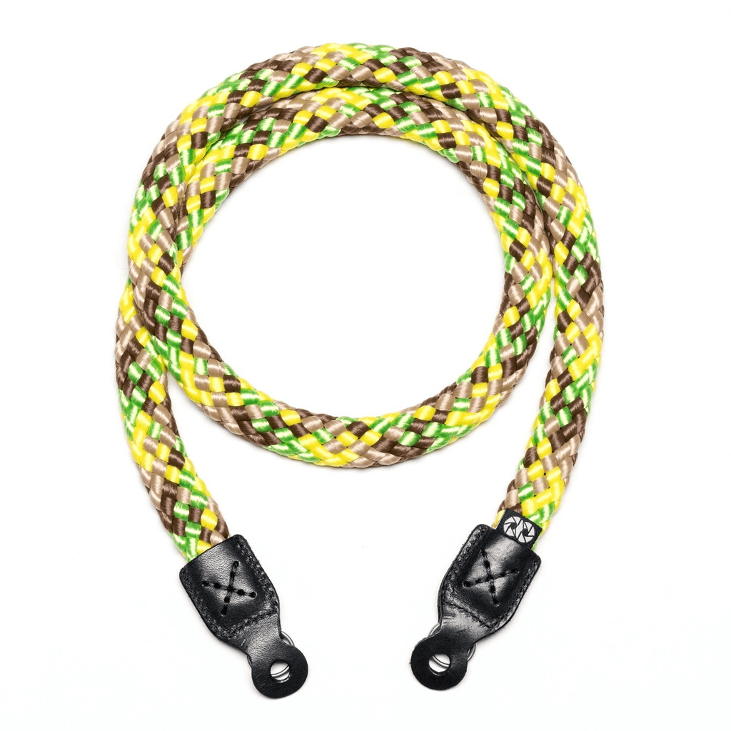 Shop COOPH Braid Camera Strap Yellow MIX 100CM by Cooph at B&C Camera
