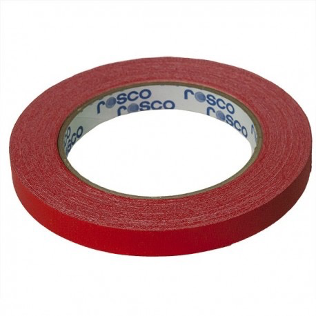 GaffTac Red Spike Tape - 12mm x 25m (Rosco Red Spike GaffTac)