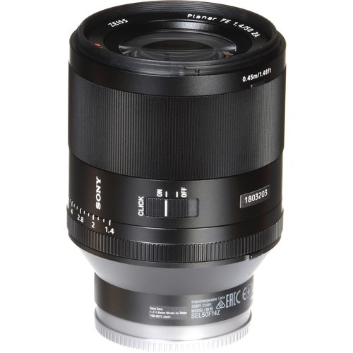 Sony Planar T* FE 50mm f/1.4 ZA LensPLANAR T FE 50MM F1.4 ZA