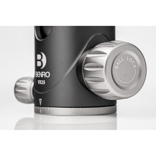 Benro VX30 Three Series Arca-Swiss Style Aluminum Ballhead with PU60N Camera Plate (VX30)