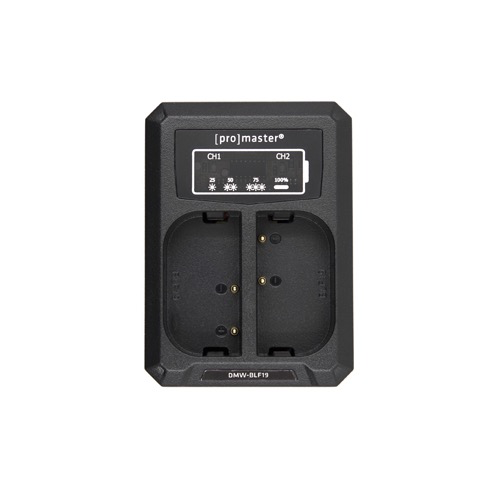 Promaster Dually Charger - USB for Panasonic DMW-BLF19 & BLK22