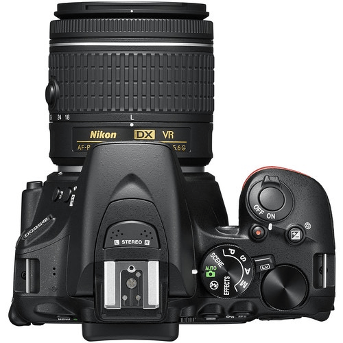 Shop D5600 DX-format Digital SLR
Body (Black) w/ AF-P DX NIKKOR 18-55mm f/3.5-5.6G VR & AF-P DX NIKKOR 70- 300mm f/4.5-6.3G ED by Nikon at B&C Camera