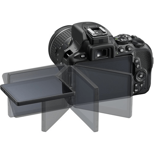Shop D5600 DX-format Digital SLR
Body (Black) w/ AF-P DX NIKKOR 18-55mm f/3.5-5.6G VR & AF-P DX NIKKOR 70- 300mm f/4.5-6.3G ED by Nikon at B&C Camera