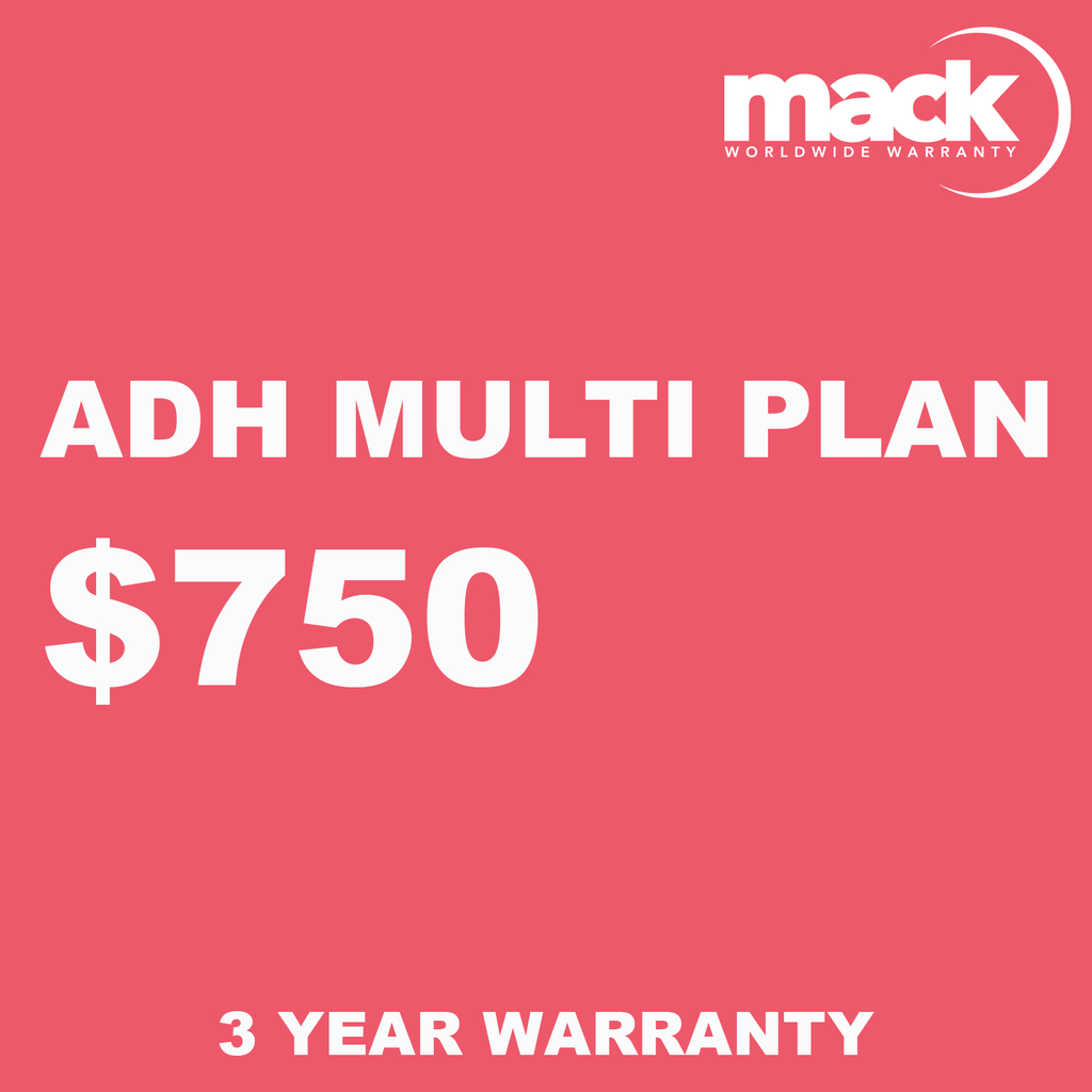 MACK 3 Year ADH Multi Plan Warranty - Under $750